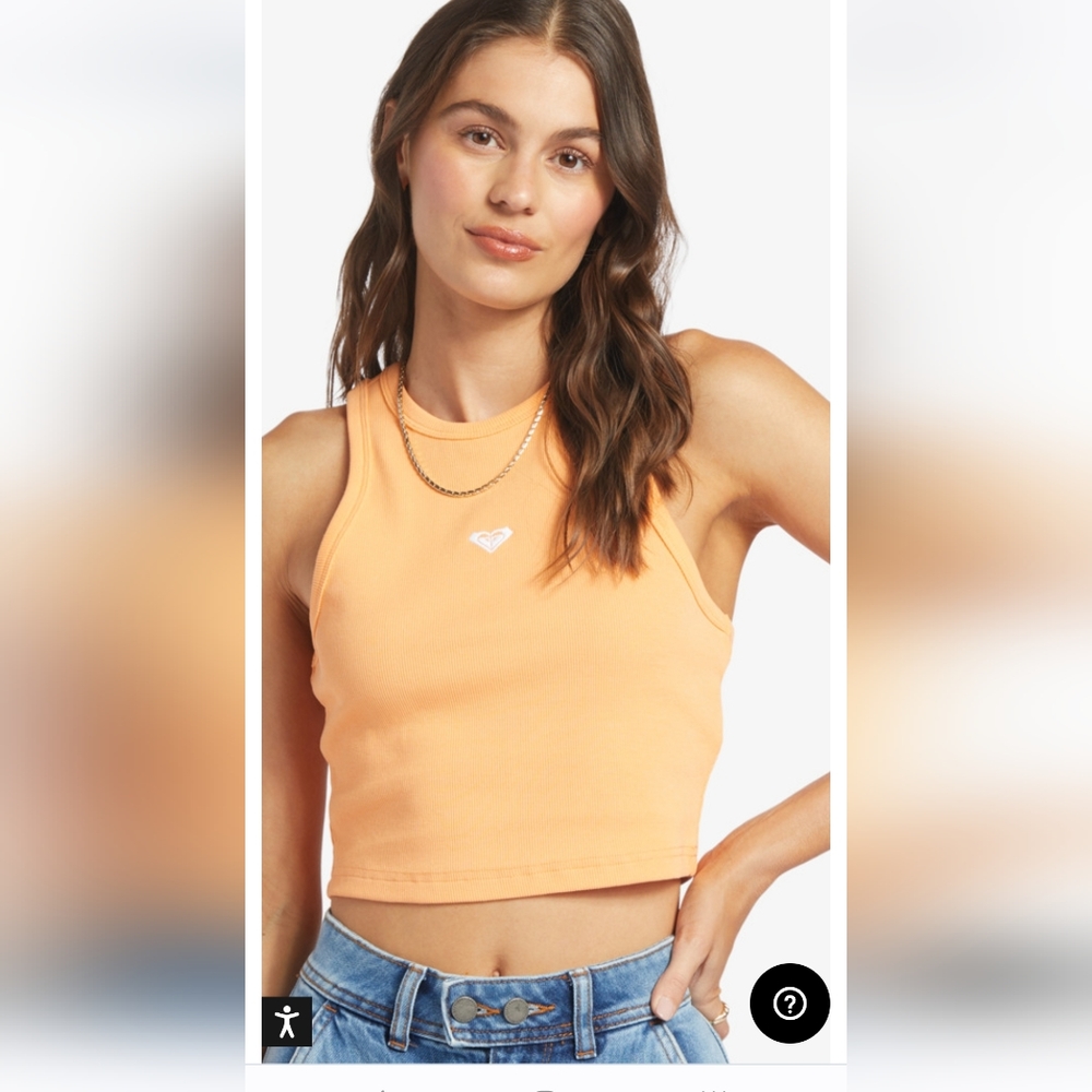 Roxy Bright Boardwalk Top NWT